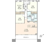 【神奈川県/横浜市中区野毛町】カスタリア桜木町 間取り図