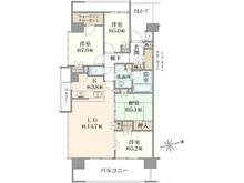【神奈川県/横須賀市追浜東町】ザ・パークハウス追浜オーシャンフォート 間取り図