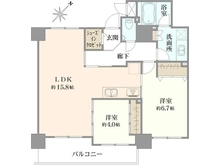 【神奈川県/横浜市中区山下町】ヴィルヌーブタワー横浜・関内 間取り図