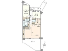 【神奈川県/横浜市中区池袋】ヒルズ山手 間取り図