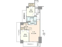 【東京都/品川区南品川】ルフォン南品川 間取り図