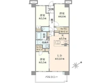 【神奈川県/横浜市港南区大久保】ルネ横浜上大岡 間取り図