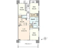 【神奈川県/横浜市保土ケ谷区保土ケ谷町】オークフォート保土ケ谷 間取り図