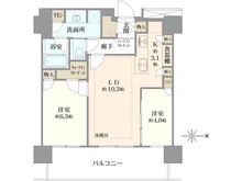 【神奈川県/横浜市神奈川区鶴屋町】THE　YOKOHAMA　FRONT　TOWER 間取り図