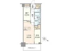 【神奈川県/横浜市西区花咲町】クリオ横濱桜木町ミッドグレイス 間取り図