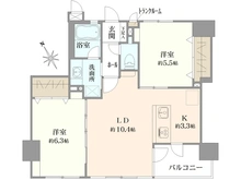 【神奈川県/横浜市西区楠町】エルズ横濱 間取り図