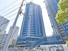 【東京都/中央区豊海町】ザ豊海タワーマリン＆スカイ EAST 建設中の隣の棟（ウエスト棟）の外観
