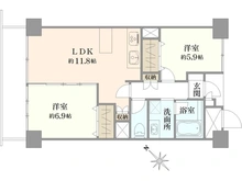 【神奈川県/横浜市磯子区森】ヴェルドミール磯子 間取り図