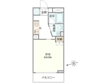 【神奈川県/川崎市中原区下小田中】レックス武蔵中原 間取り図