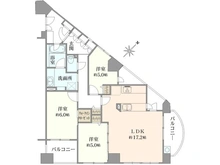 【神奈川県/横浜市神奈川区富家町】パークホームズ東神奈川ステーションアリーナ 間取り図