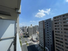 【東京都/台東区寿】サンライズ浅草 眺望：通り沿い12階につき解放感があります