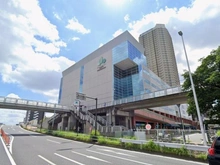 【神奈川県/横浜市神奈川区子安通】クリオ新子安六番館 オルトヨコハマ（現地より約874m）：スーパーマーケットや飲食店の入ったショッピングセンター