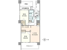 【神奈川県/横浜市神奈川区栄町】横浜ポートサイド・パーク 間取り図