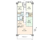 【神奈川県/横浜市西区中央】サンライズステージ横濱 間取り図
