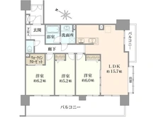 【神奈川県/横浜市南区浦舟町】カインドステージ横浜阪東橋 間取り図