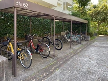 【神奈川県/横浜市青葉区あざみ野】あざみ野団地 第3－3－6号棟 駐輪場