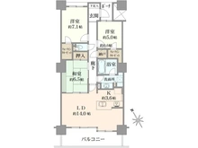 【神奈川県/横浜市神奈川区橋本町】コットンハーバータワーズSW 間取り図