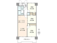 【東京都/大田区東糀谷】トーア第二糀谷マンション 間取り図