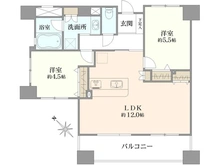 【神奈川県/横浜市南区万世町】ラディエンス関内南 間取り図