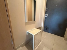 【神奈川県/横浜市保土ケ谷区保土ケ谷町】オークフローレ横濱保土ヶ谷 姿見・サポートチェア(玄関部分)