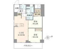 【東京都/文京区本郷】本郷サンハイツ 間取り図