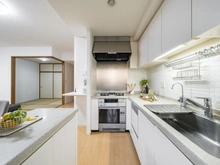 【神奈川県/横浜市西区西平沼町】ヨコハマタワーリングスクエア キッチン：※家具調度品は価格に含まれません。