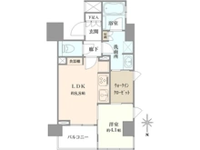 【東京都/中野区東中野】ローレルアイ東中野 間取り図