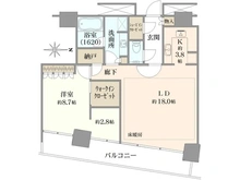 【神奈川県/横浜市西区みなとみらい】M.M.TOWERS FORESIS  L棟　 間取り図