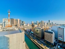 【神奈川県/横浜市西区北幸】ブランズ横浜 眺望：横浜駅方面を臨む