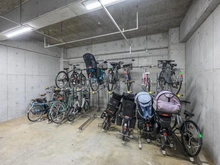 【神奈川県/横浜市神奈川区西寺尾】リミオガーデン横浜西寺尾 駐輪場