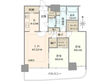 【神奈川県/横浜市西区みなとみらい】M.M.TOWERS FORESIS  R棟 間取り図