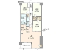 【神奈川県/横浜市中区池袋】レーベン横浜山手 ONE WARD COURT 間取り図