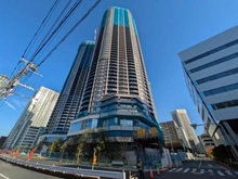 【東京都/中央区豊海町】ザ豊海タワーマリン＆スカイ WEST 建築中の外観