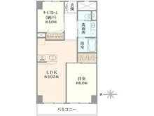 【神奈川県/横浜市神奈川区六角橋】シャンボール白楽 間取り図
