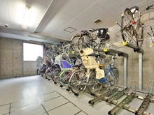 【神奈川県/川崎市川崎区大師駅前】パークホームズ川崎大師表参道 駐輪場