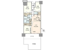 【神奈川県/藤沢市藤が岡】エアヒルズ藤沢 間取り図