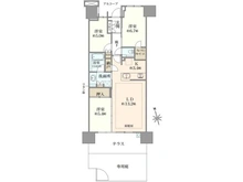 【神奈川県/藤沢市川名】プラウド湘南藤沢テラス 間取り図
