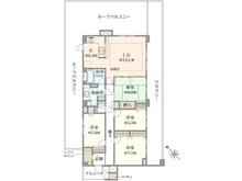【神奈川県/藤沢市本鵠沼】びゅうパルク湘南本鵠沼 間取り図