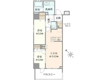 【神奈川県/横浜市中区若葉町】エクセレントシティ横浜関内 間取り図