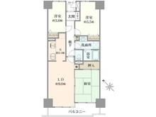 【神奈川県/藤沢市片瀬海岸】シーサイド片瀬江ノ島 間取り図