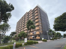 【神奈川県/茅ヶ崎市今宿】ダイアパレスエクシード茅ヶ崎 外観：大規模修繕中