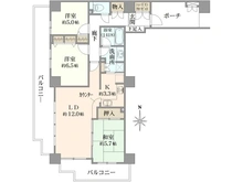 【神奈川県/藤沢市辻堂新町】パークグランディ湘南辻堂 間取り図