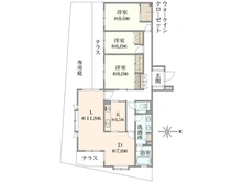 【神奈川県/茅ヶ崎市緑が浜】茅ヶ崎緑が浜シティハウス 間取り図