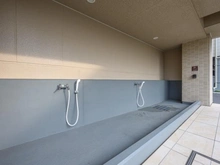 【神奈川県/茅ヶ崎市鶴が台】オハナ茅ヶ崎 共用部:ペット足洗い場