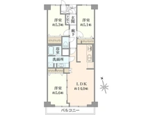 【神奈川県/平塚市田村】秀和平塚レジデンス 間取り図