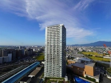 【神奈川県/海老名市めぐみ町】リーフィアタワー海老名アクロスコート 眺望：バルコニーから南西側