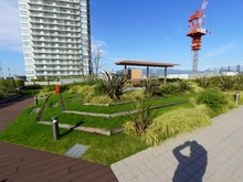 【神奈川県/海老名市めぐみ町】リーフィアタワー海老名アクロスコート 共用施設：エアリーガーデン