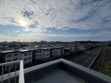 【神奈川県/藤沢市高谷】ニューハイツ藤沢 眺望：ルーフバルコニーから