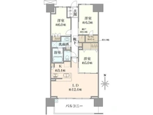 【神奈川県/藤沢市鵠沼東】グレーシア藤沢鵠沼 間取り図