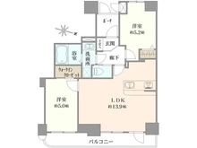 【神奈川県/平塚市見附町】ナイスアーバン湘南平塚見附台 間取り図